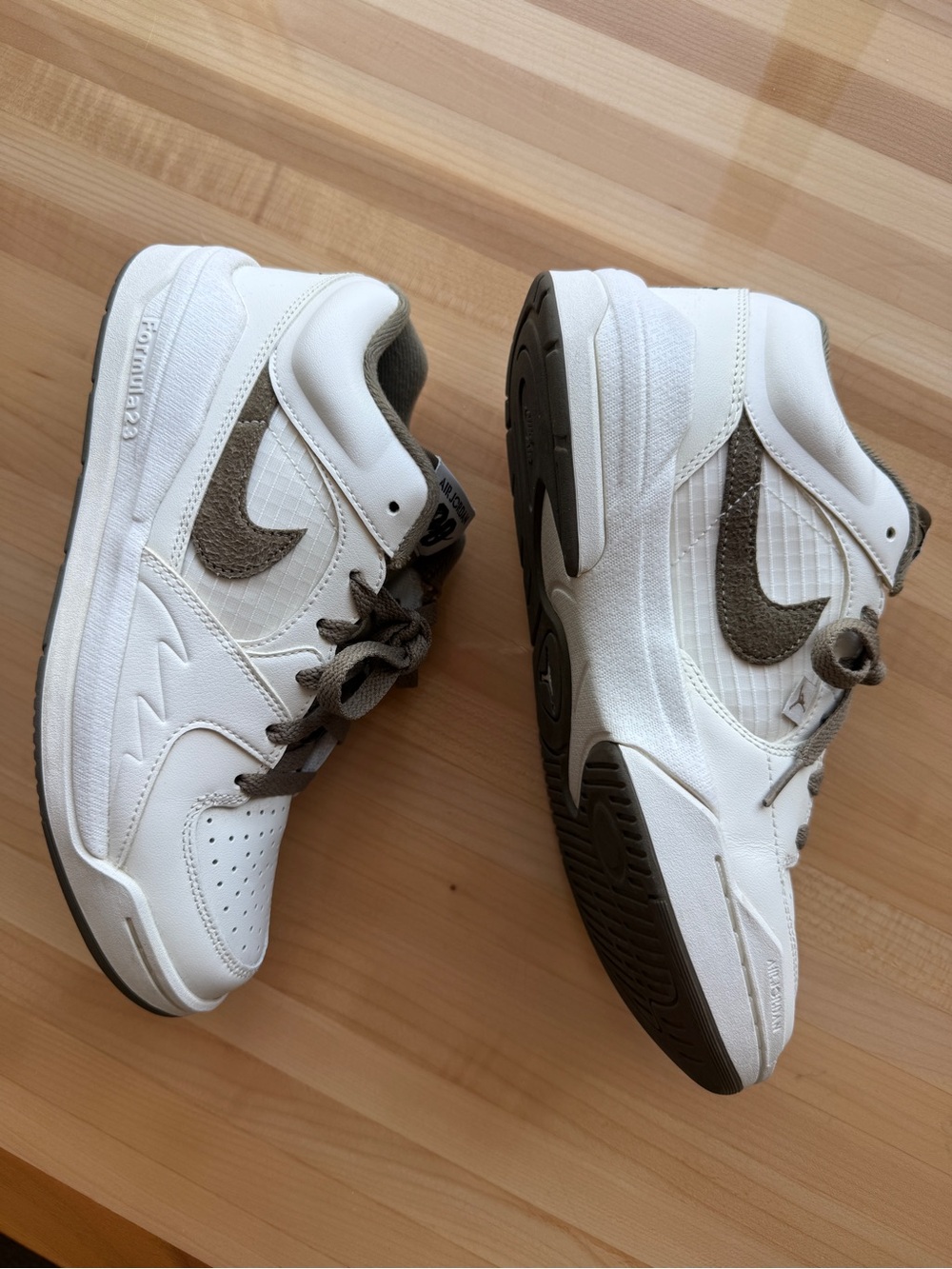 Nike Women's Air Jordan Stadium 90 in the Sail/Brown Kelp